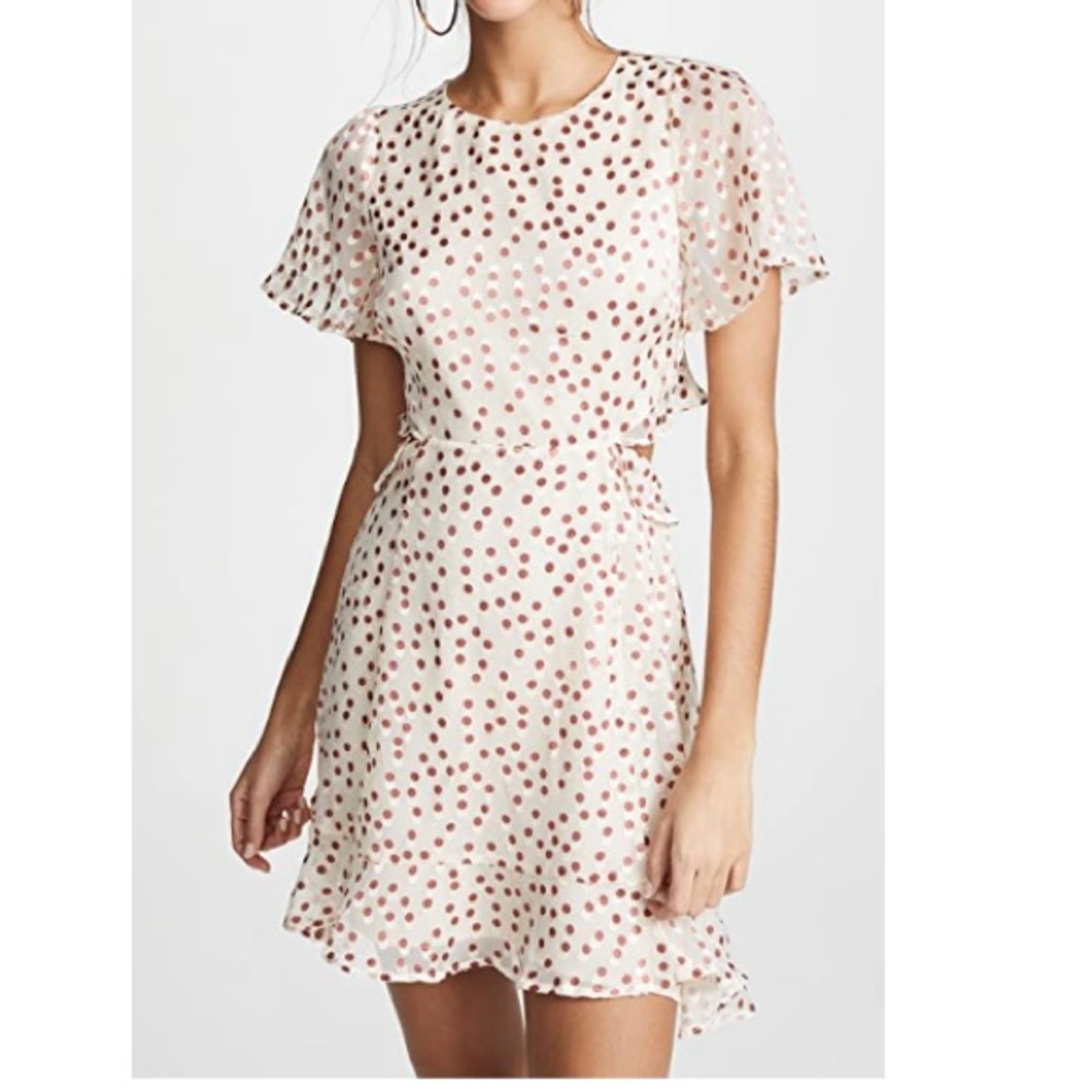 NWT ASTR the Label Open Back Summer Dress